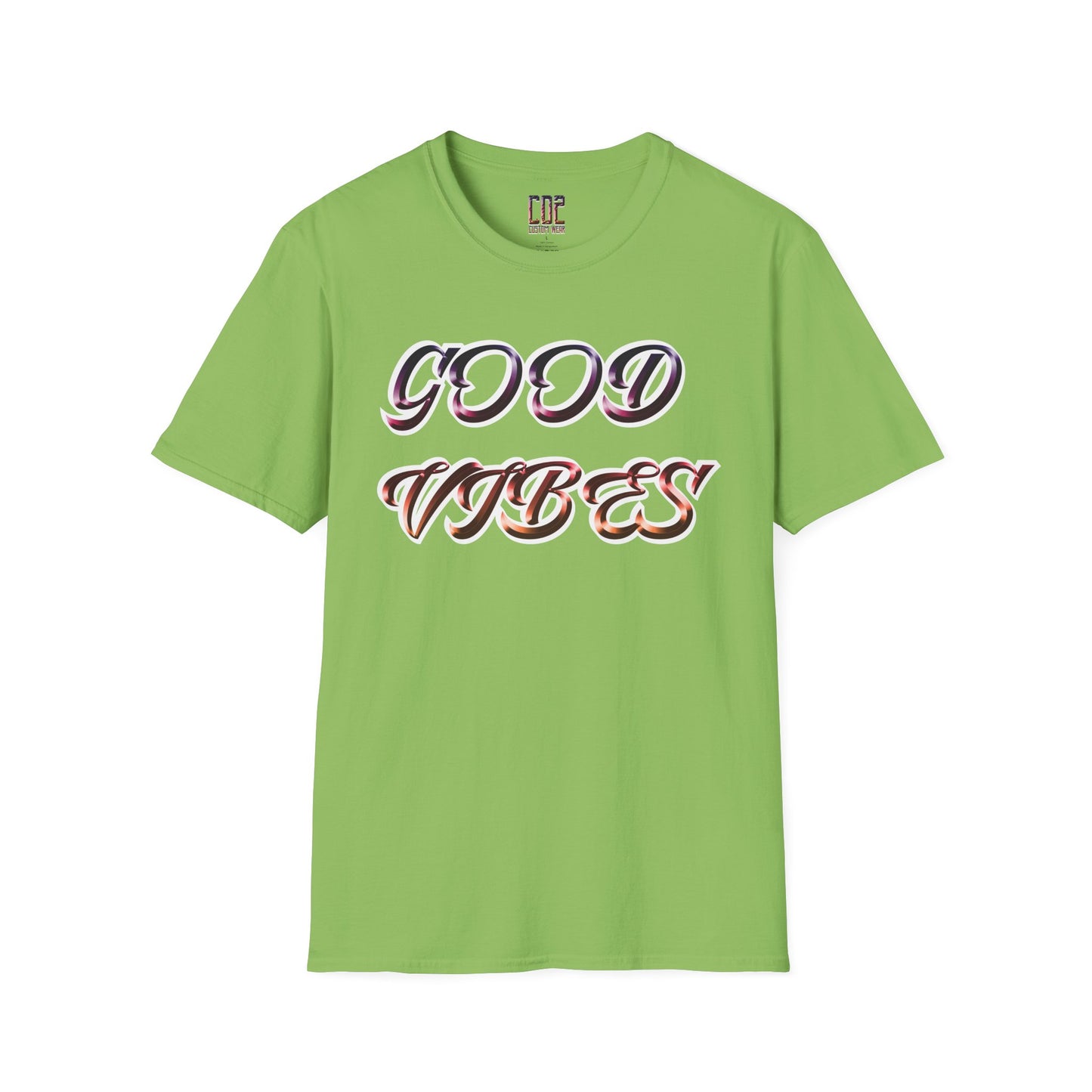 Good Vibes Unisex T-Shirt | Softstyle Tee for Casual Days, Vacation Wear, Gift, Fun Summer Style