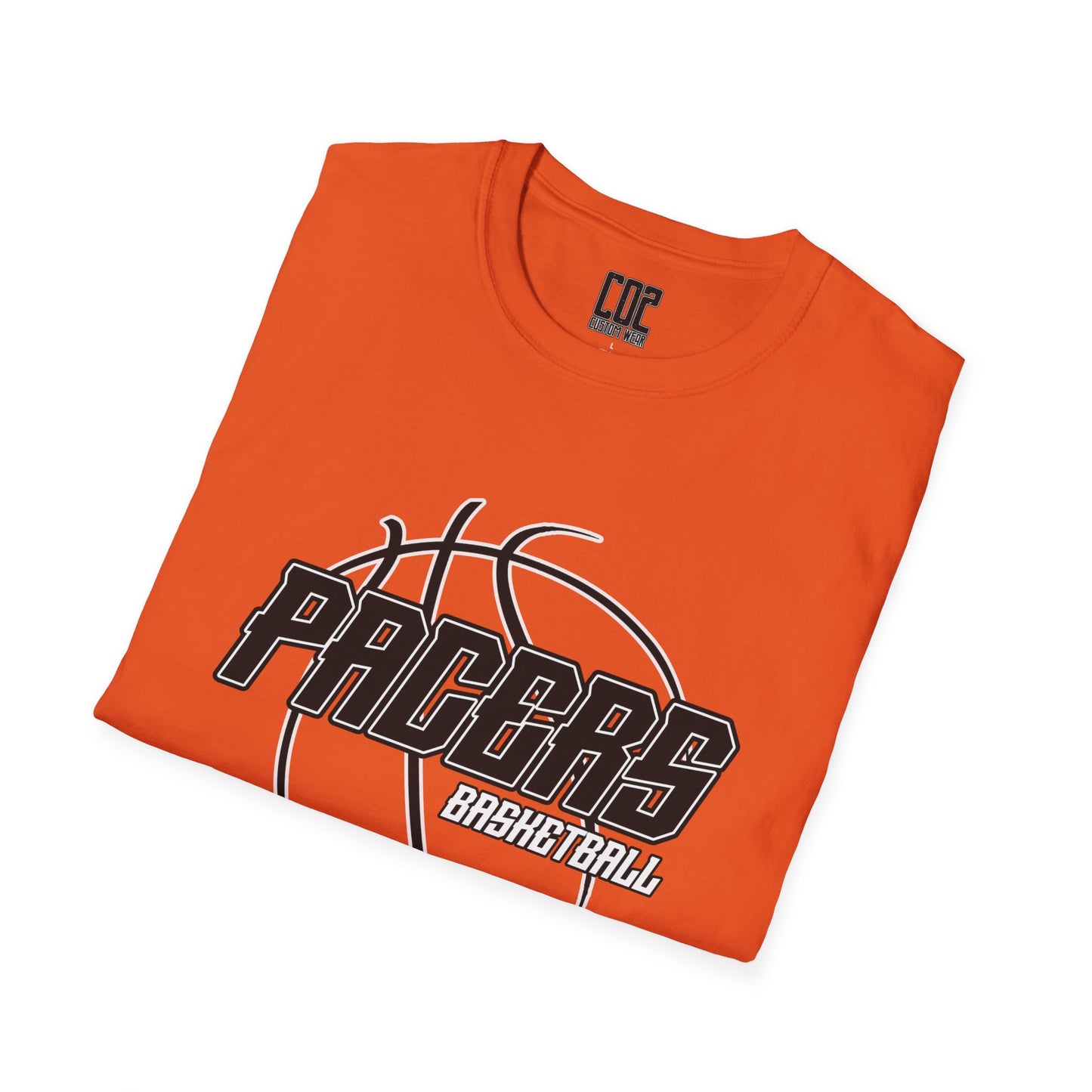 Pacers Basketball T-Shirt – Orange Tee