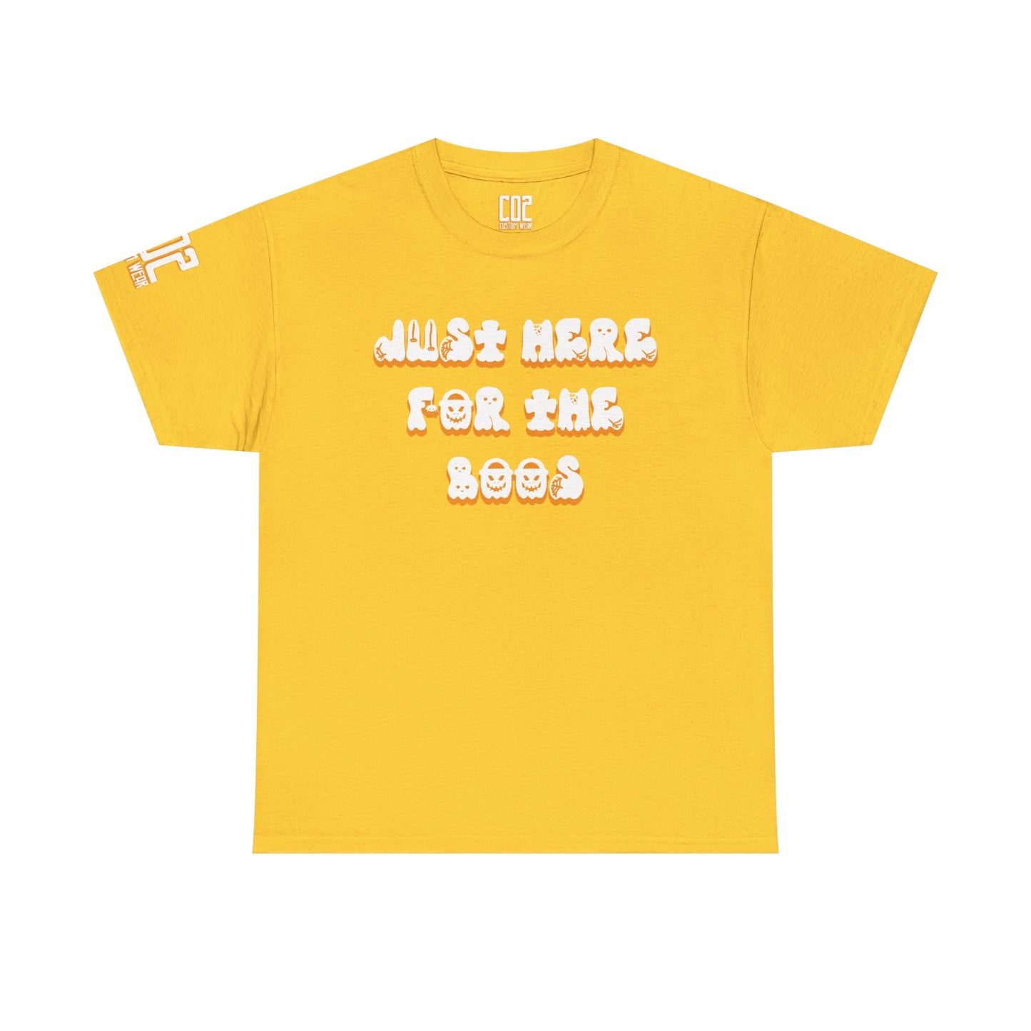 'Just Here for the Boo's' Halloween Shirt Unisex Tee, Casual Halloween Apparel, Fun Gift for Halloween Lovers, Spooky Season [...]