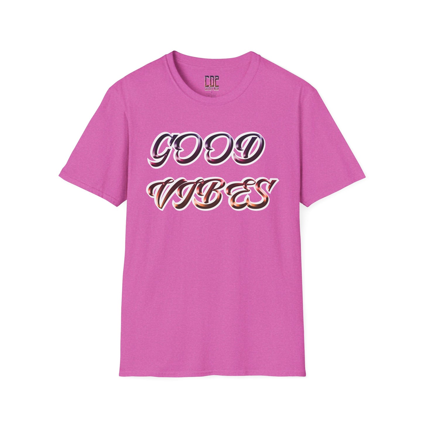 Good Vibes Unisex T-Shirt | Softstyle Tee for Casual Days, Vacation Wear, Gift, Fun Summer Style