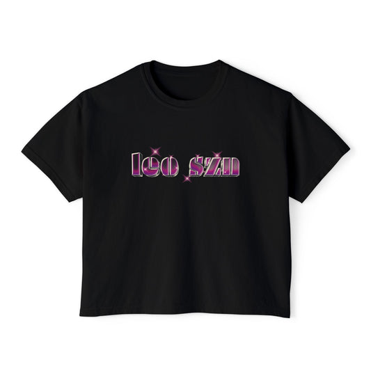 Leo Szn Trendy Women's Boxy Tee, Casual Summer T-Shirt, Cool Graphic Top, Stylish Gift for Her, Relaxed Fit Tee, Leo Season