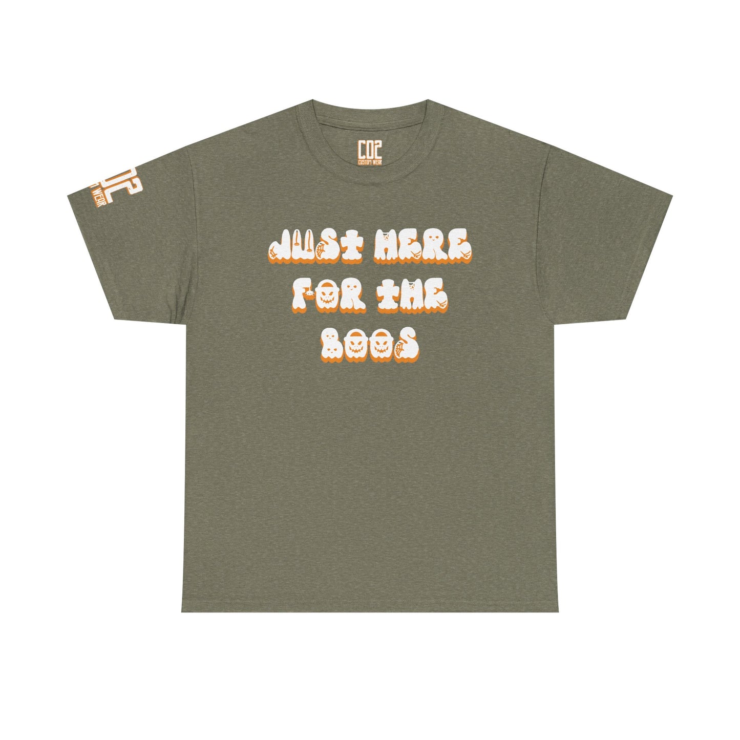 'Just Here for the Boo's' Halloween Shirt Unisex Tee, Casual Halloween Apparel, Fun Gift for Halloween Lovers, Spooky Season [...]