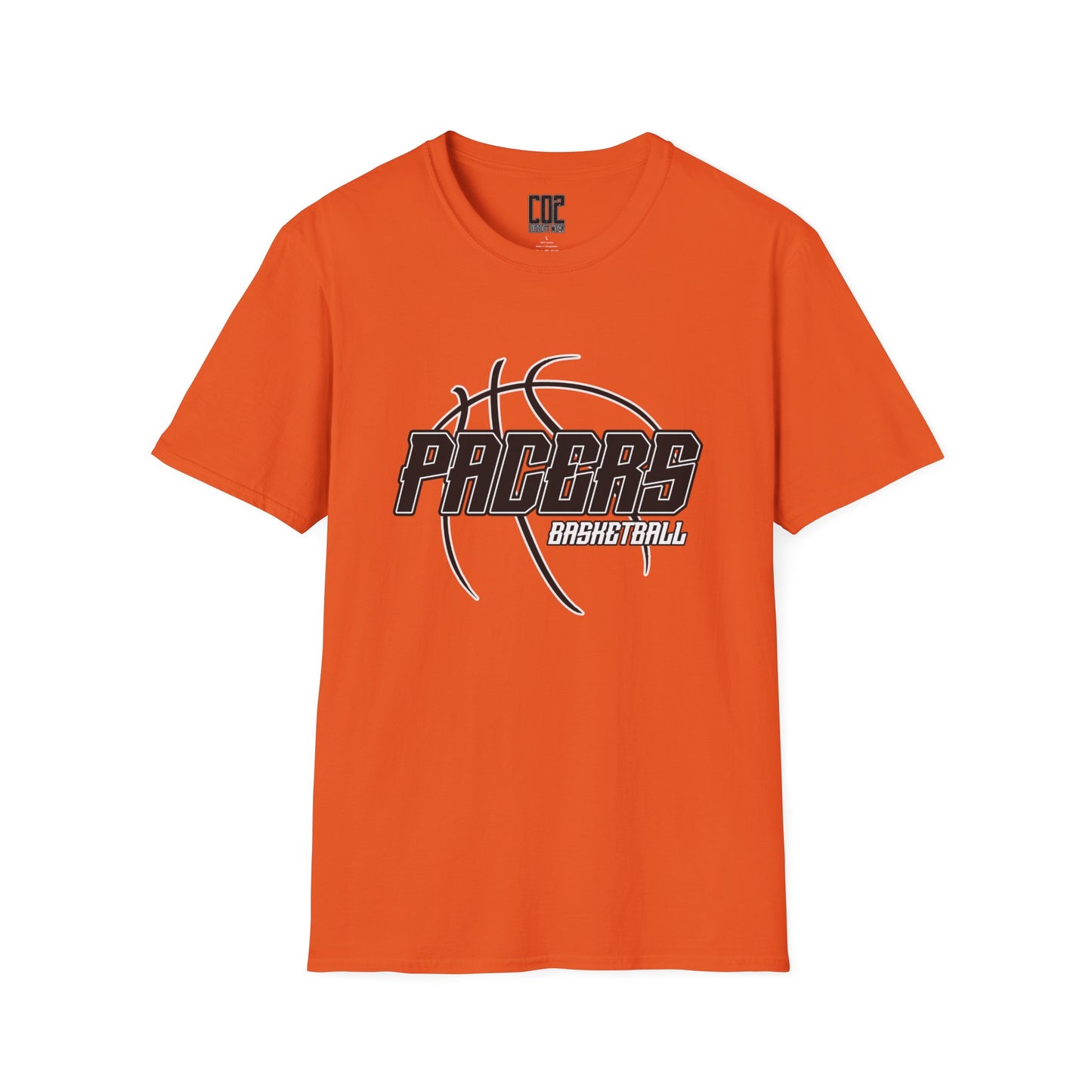 Pacers Basketball T-Shirt – Orange Tee
