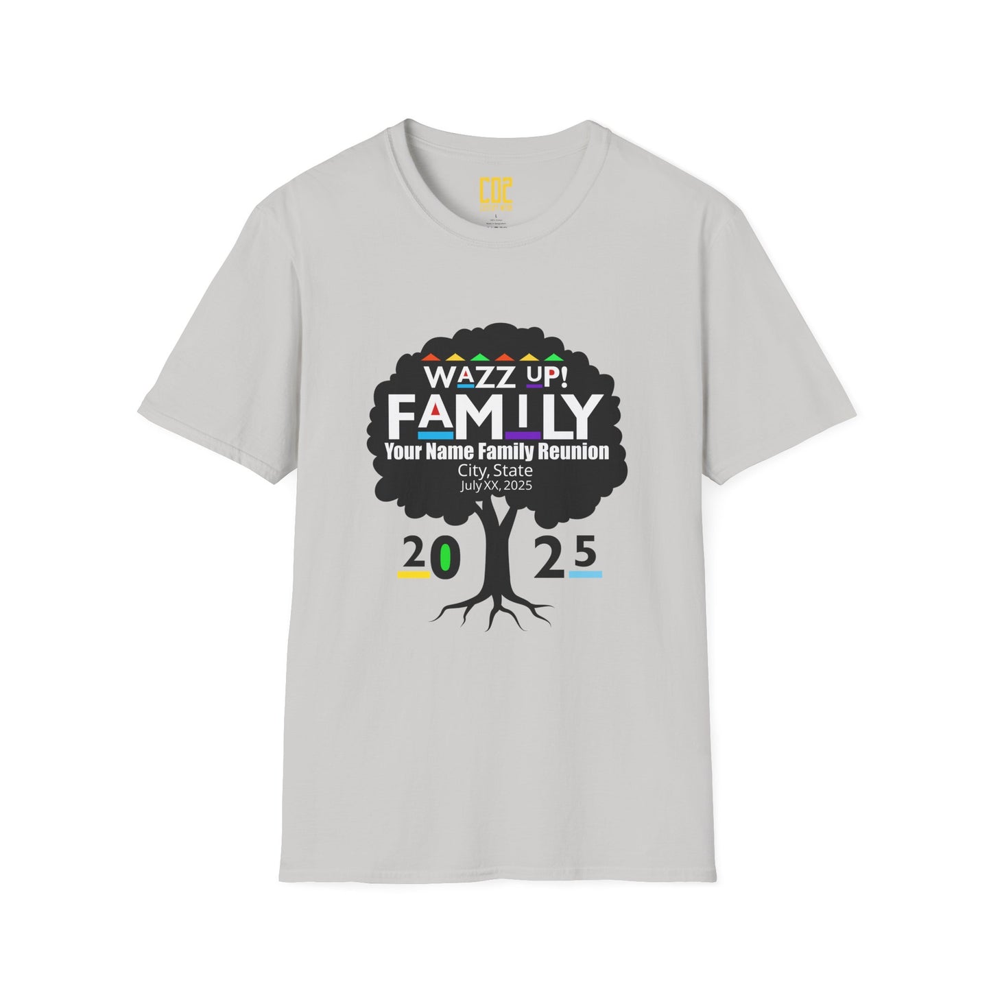 Personalized Family Reunion T-Shirt, Family Reunion Tee, Custom Family Shirt, Softstyle Family Clothing, Unique Family Gathering [...]