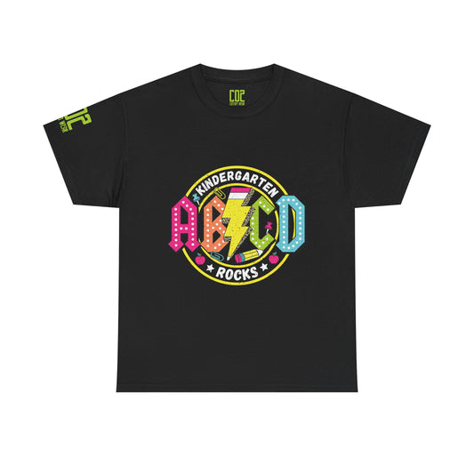 Kindergarten Rocks Vibrant Graphic Tee for All Ages, Celebration Shirt, Unisex Cotton T-Shirt, Fun Gift for Birthdays, Colorful Casual Wear, Festival Outfit