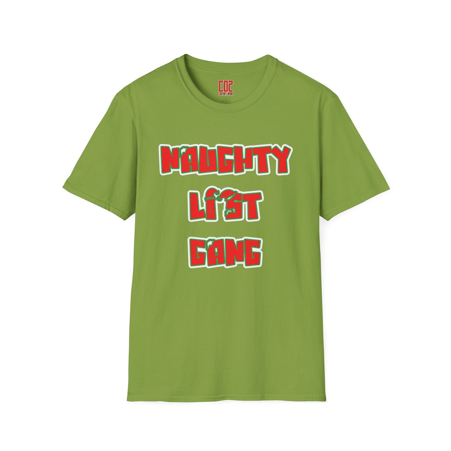 Naughty List Gang T-Shirt — Funny Holiday Christmas Tee