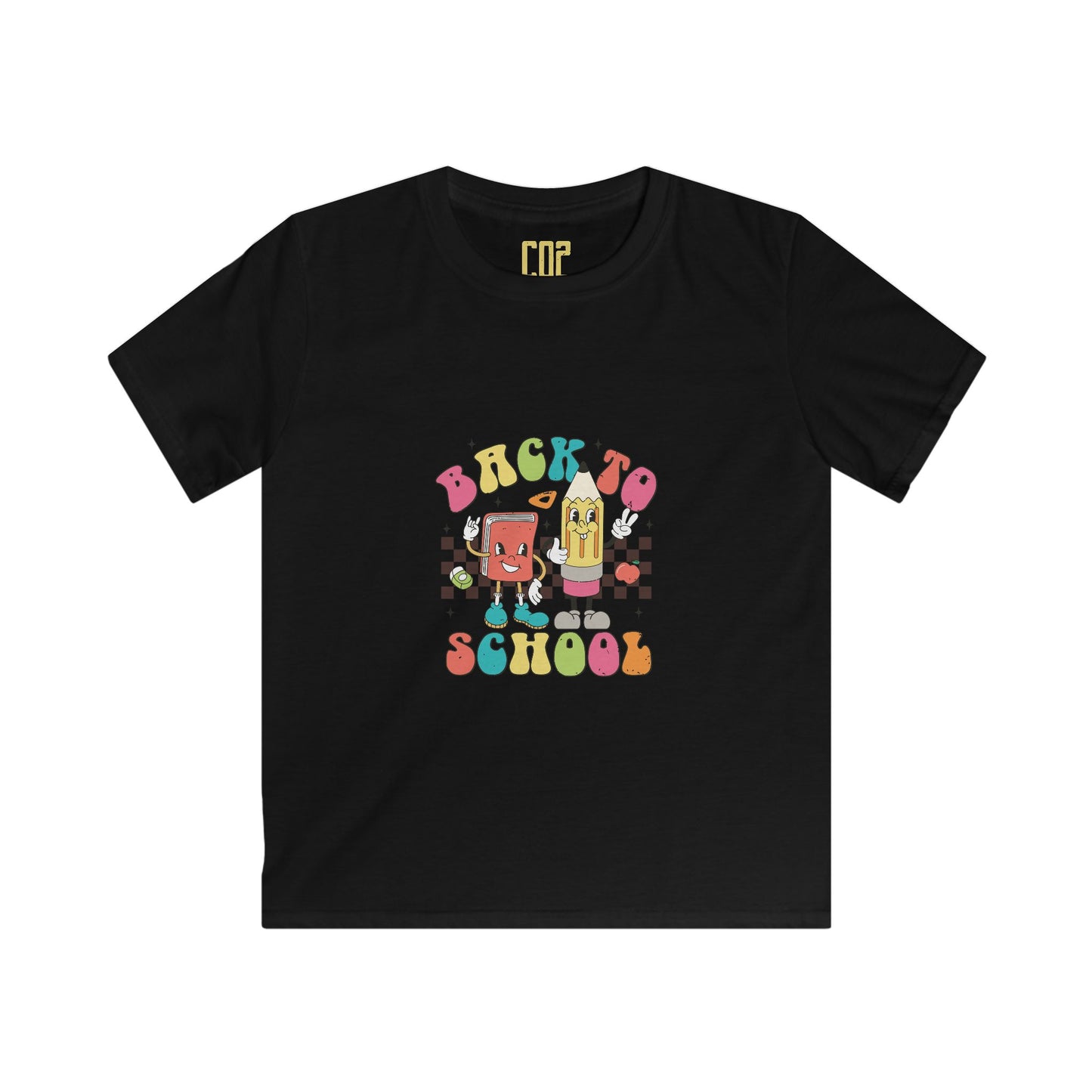Back to School Kids Softstyle Tee, Fun Kid's Shirt, Classroom Must-Have, Unique Gift, Youth Apparel, Playful Everyday Wear