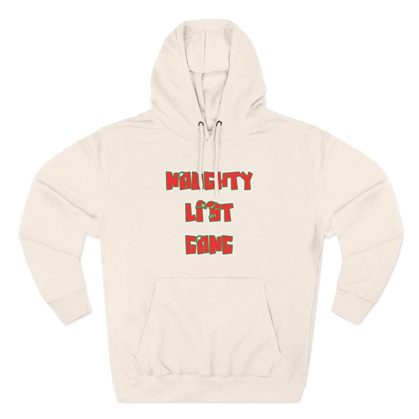 Naughty List Gang Hoodie — Funny Christmas Holiday Pullover