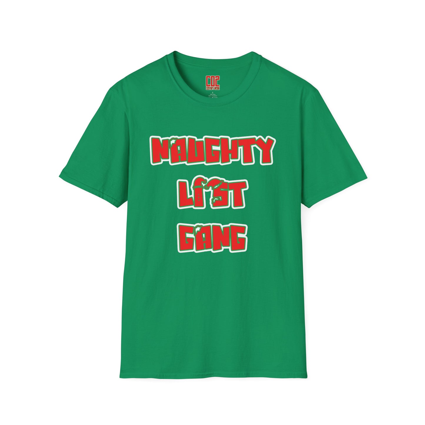 Naughty List Gang T-Shirt — Funny Holiday Christmas Tee