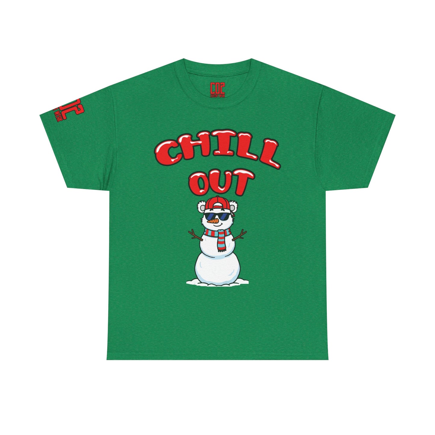 Chill Out Snowman T-Shirt — Funny Winter Holiday Tee