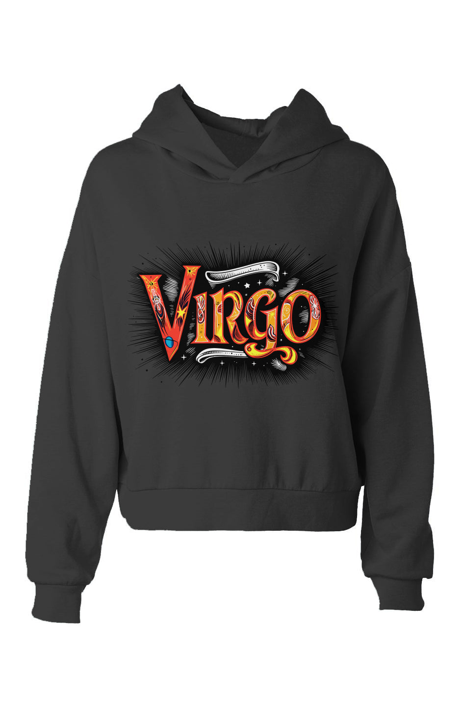 Ladies Virgo Hip Height Hoodie