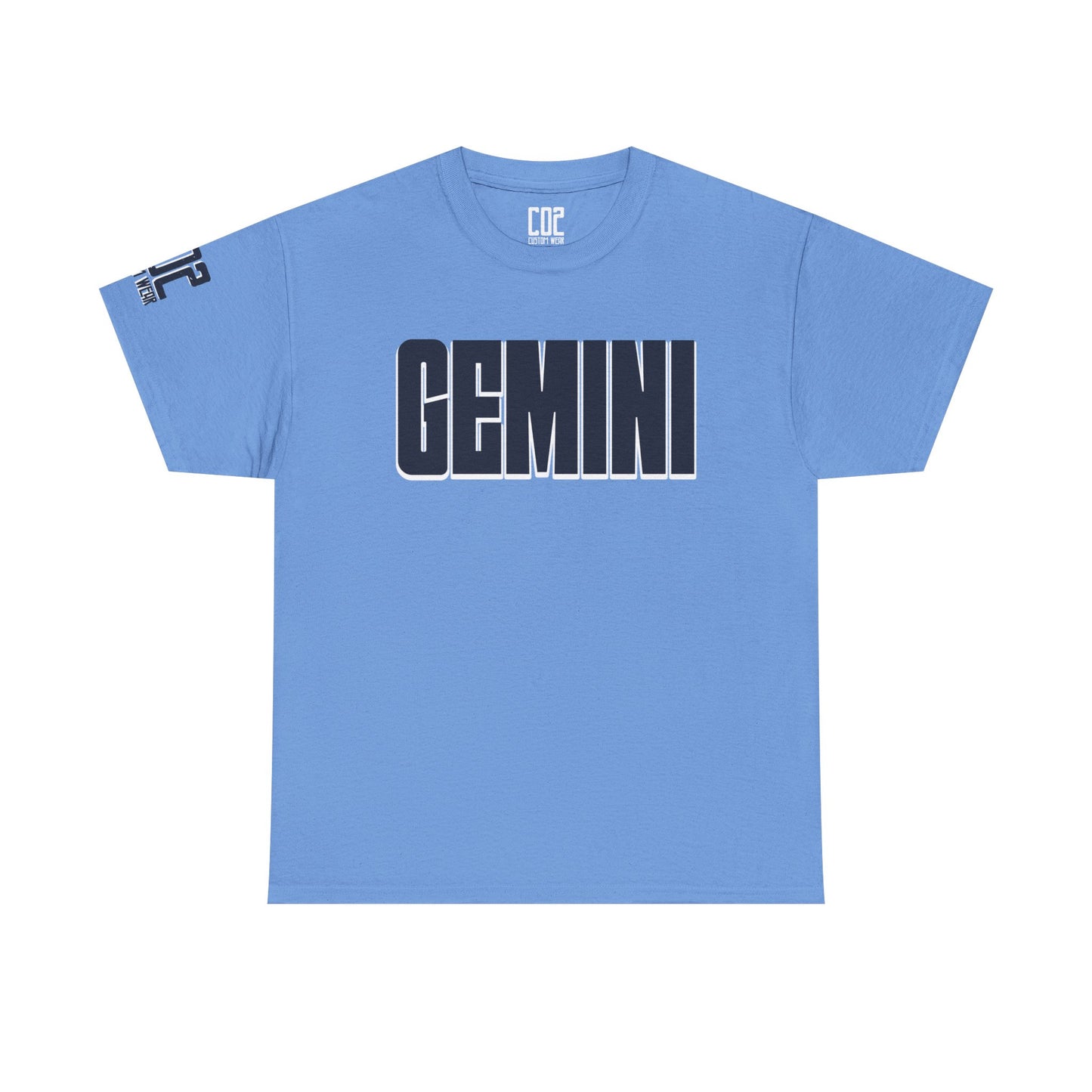 Gemini Unisex Heavy Cotton Tee | Astrology Shirt, Birthday Gift, Zodiac Apparel, Casual Wear, Star Sign Shirt