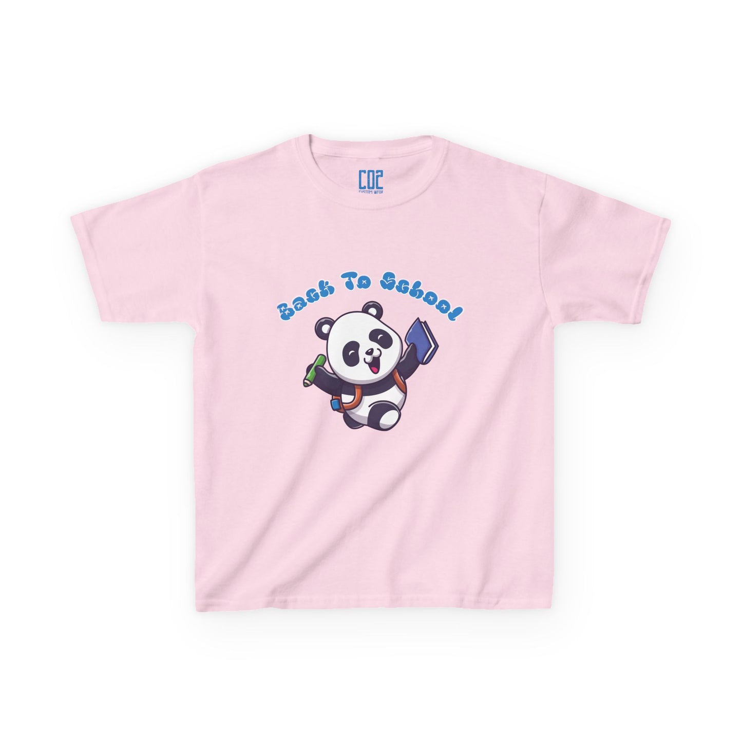 Cute Kids' Panda Tee, Back to School Shirt, Fun Cotton T-Shirt, Children's Apparel, Cute Panda  Kids' Clothes, Gift for Kids