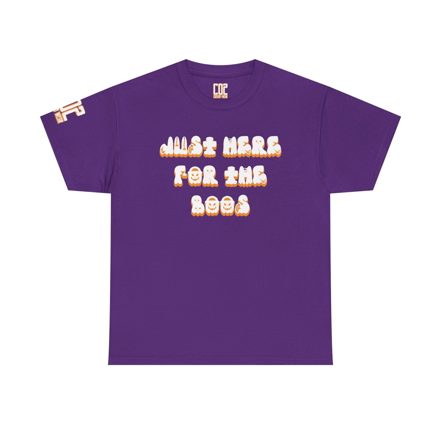 'Just Here for the Boo's' Halloween Shirt Unisex Tee, Casual Halloween Apparel, Fun Gift for Halloween Lovers, Spooky Season [...]
