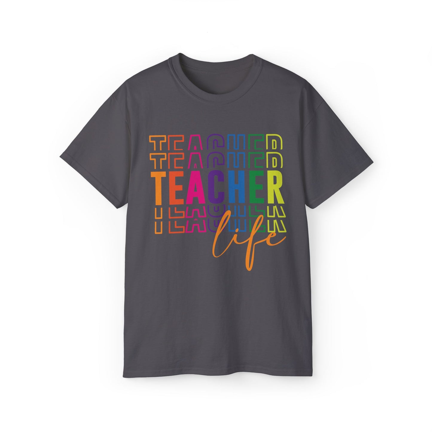 Colorful Teacher Life Unisex Cotton Tee – Perfect Gift for Educators, Teacher Appreciation Day, Classroom Style, Back to School, [...]