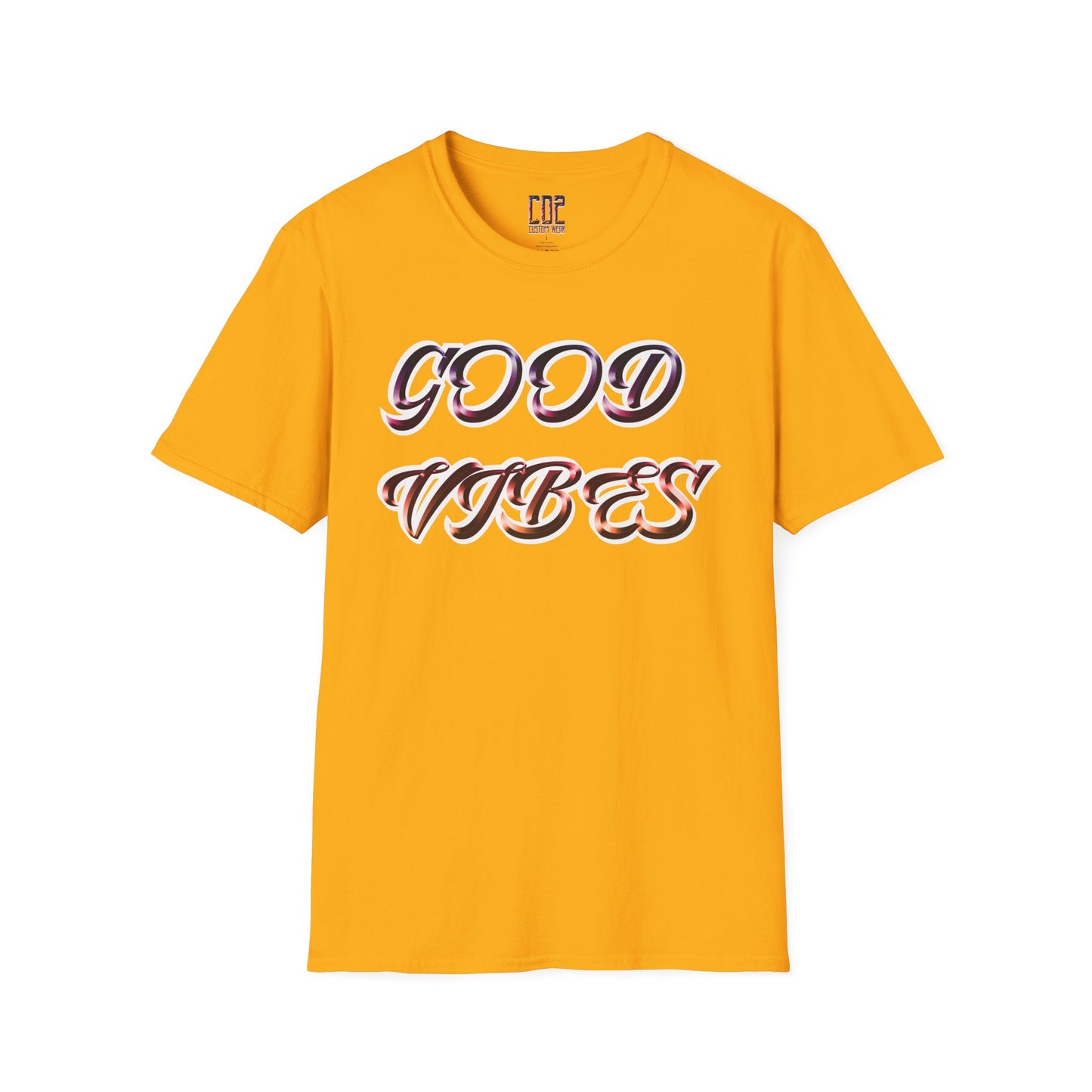 Good Vibes Unisex T-Shirt | Softstyle Tee for Casual Days, Vacation Wear, Gift, Fun Summer Style