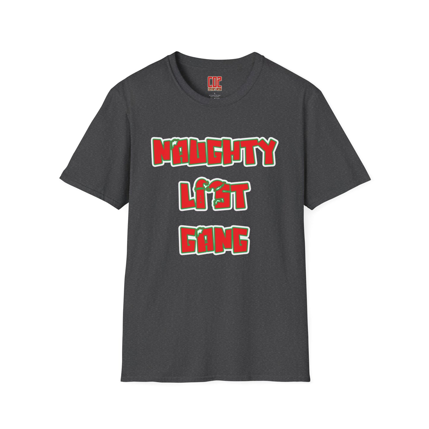 Naughty List Gang T-Shirt — Funny Holiday Christmas Tee