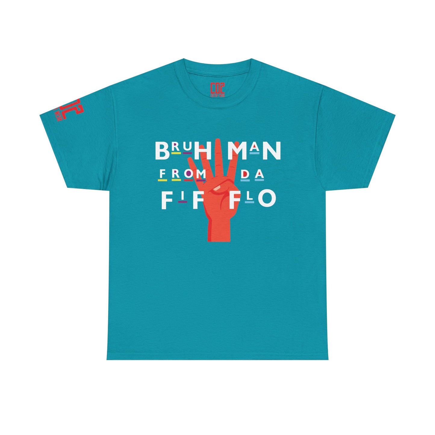 Bruh Man from da FIF FLO, Casual Wear, Street Style, Everyday Fashion, Retro, Graphic T-Shirt