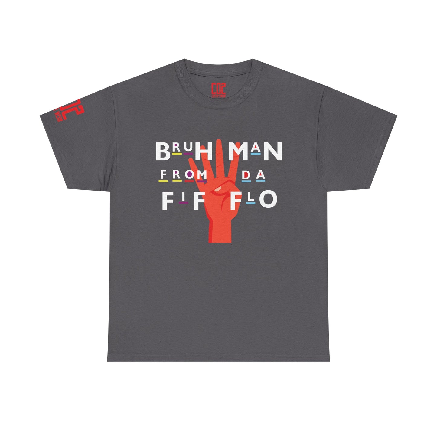 Bruh Man from da FIF FLO, Casual Wear, Street Style, Everyday Fashion, Retro, Graphic T-Shirt