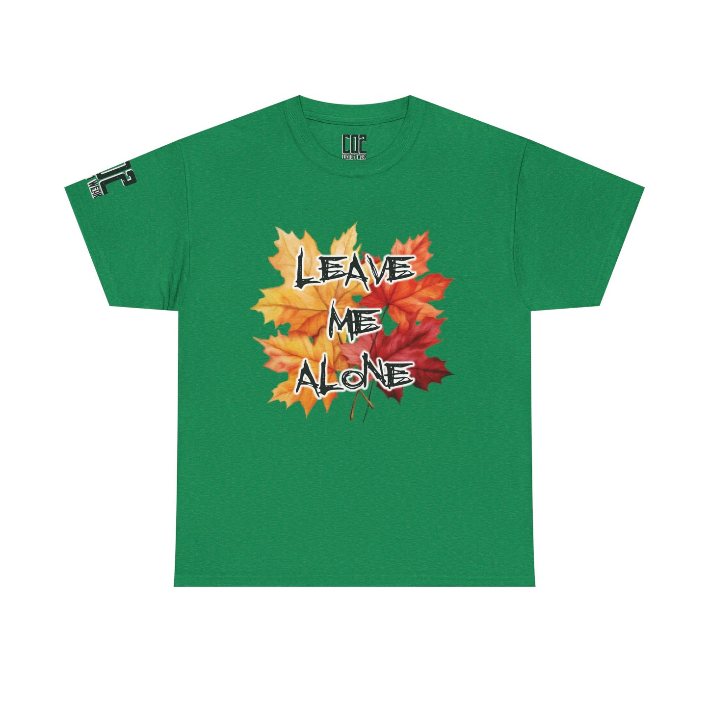 Leave Me Alone Unisex Cotton Shirt, Autumn Vibes Tee - Leave Me Alone Unisex Cotton Shirt, Casual Fall Wear, Gift for Introverts, Halloween Style, Cozy Shirt