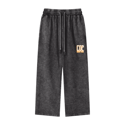 CO2 Snow Washed Straight Leg Pants