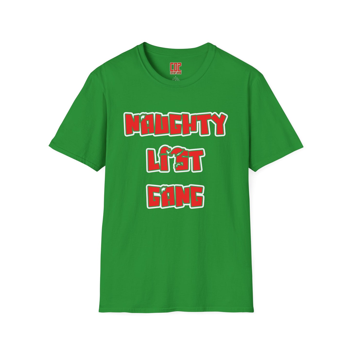 Naughty List Gang T-Shirt — Funny Holiday Christmas Tee