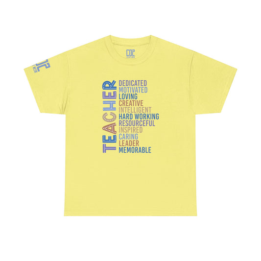 Teacher Appreciation Unisex Heavy Cotton Tee, Gift for Educators, Motivational Shirt, End of Year Gift, Classroom Apparel