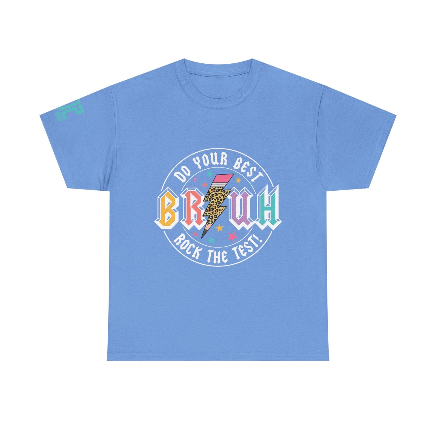 Motivational Unisex Heavy Cotton Tee: 'Do Your Best, Rock the Test!' - Perfect for Students, Casual Wear, Gift Idea, Graduation, Study [...]