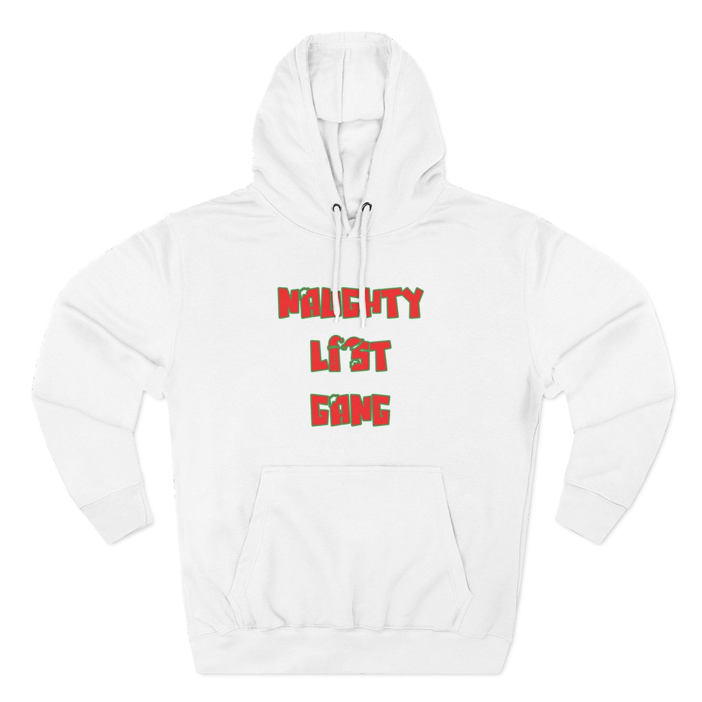 Naughty List Gang Hoodie — Funny Christmas Holiday Pullover
