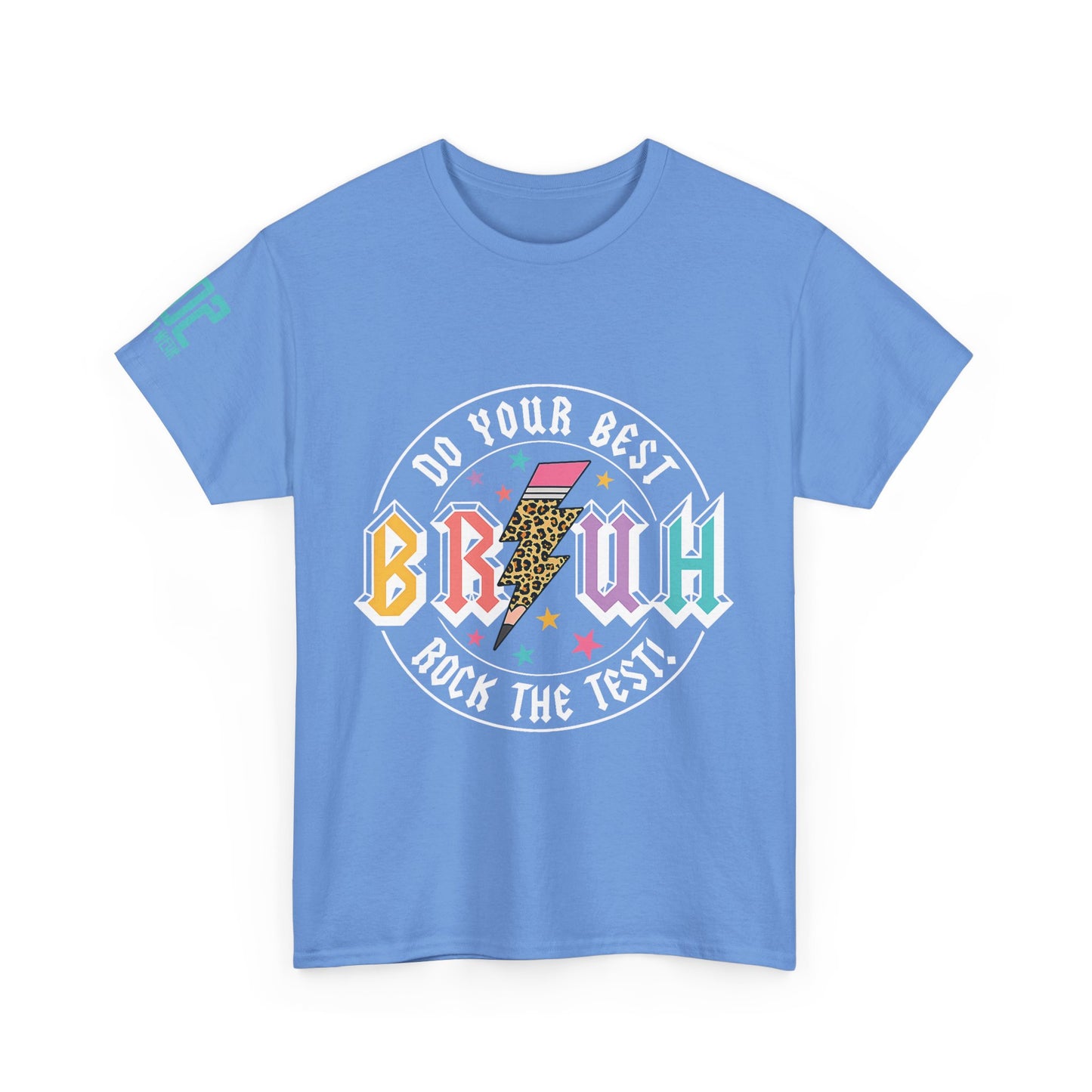Motivational Unisex Heavy Cotton Tee: 'Do Your Best, Rock the Test!' - Perfect for Students, Casual Wear, Gift Idea, Graduation, Study [...]