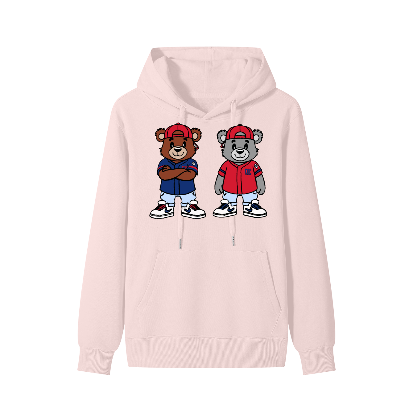 CO2 Bear Retro Cool Bear Classic Unisex Cotton Hoodie